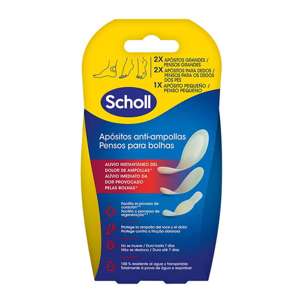 Scholl Anti-Blister Dressings Blister Pack Of 5 Units - Jag Couture Beauty