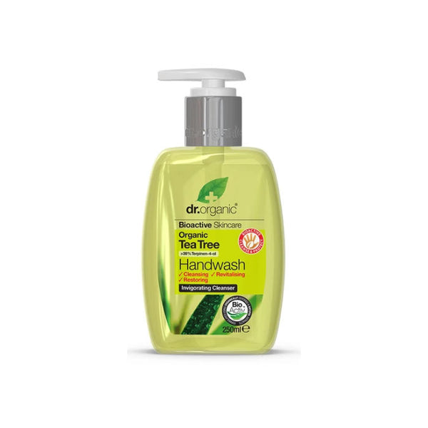 Dr. Organic Tea Tree Handwash 250ml Jag Couture Beauty