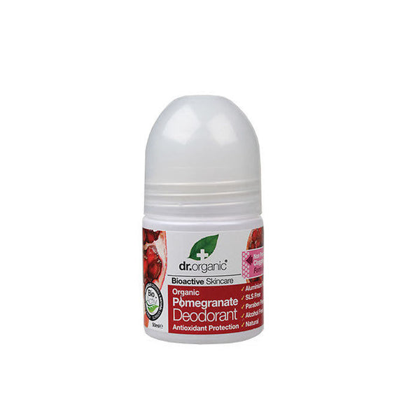 Dr Organic Granatapfel-Deodorant Roll-On, 50 ml