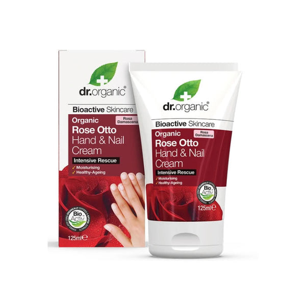 Dr. Organic Rose Otto Hand- und Nagelcreme 125ml