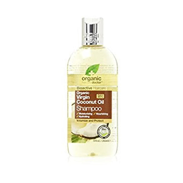 Dr.Organic Shampoo mit nativem Kokosöl, 265 ml