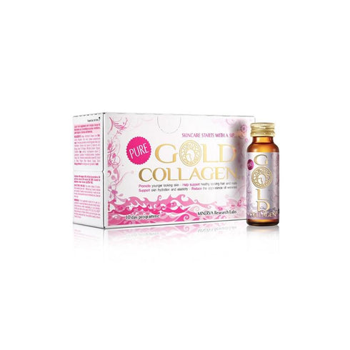 Minerva Gold Collagen 10 Bottles X 50ml - Jag Couture Beauty