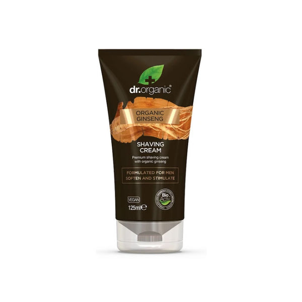 Dr. Organic Ginseng Shaving Cream 125ml - Jag Couture Beauty