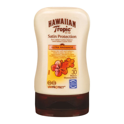 Hawaiian Tropic Satin Protection Ultra Radiance Spf30 Sun Lotion 100ml Jag Couture Beauty