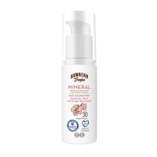 Hawaiian Tropic Mineral Facial Protective Milk Spf30 50ml Jag Couture Beauty