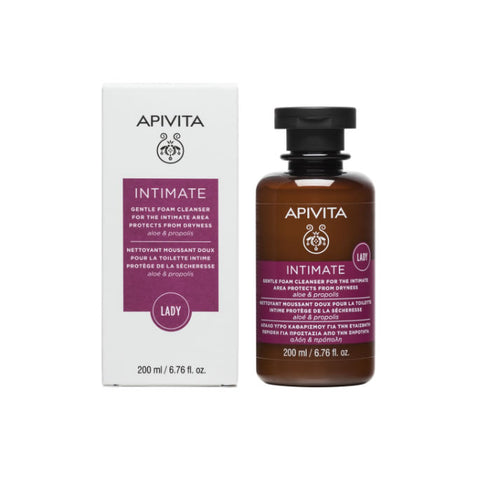 Apivita Foaming Cleanser Intimate Zone 200ml - Jag Couture Beauty