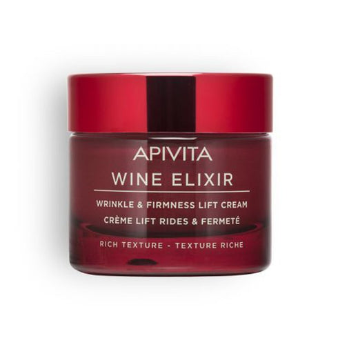 Apivita Wine Elixir Rich Day Cream 50ml - Jag Couture Beauty