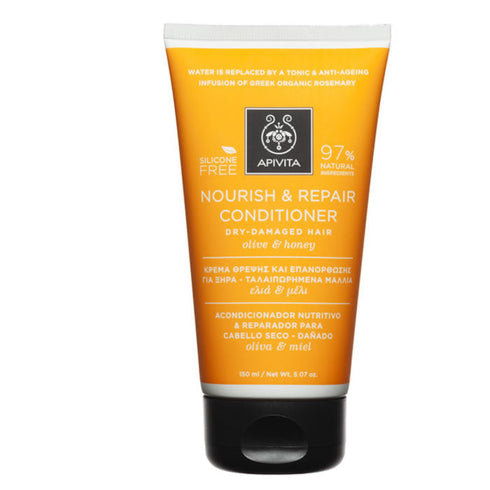 Apivita Nourish And Repair Conditioner With Olive And Honey 150ml Jag Couture Beauty