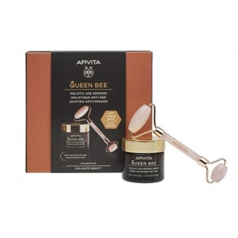 Apivita Queen Bee Rich Texture Cream 50ml Set 2 Pieces - Jag Couture Beauty