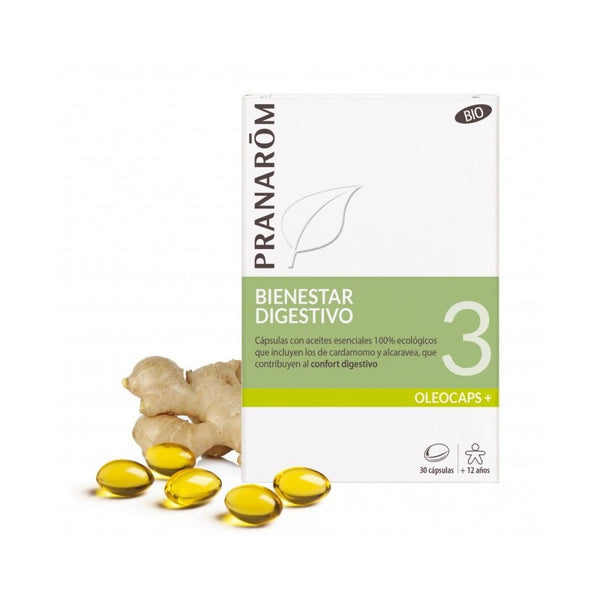 Oleocaps 3 Digestiv Wellbeing Bio 30 Capsules - Jag Couture Beauty