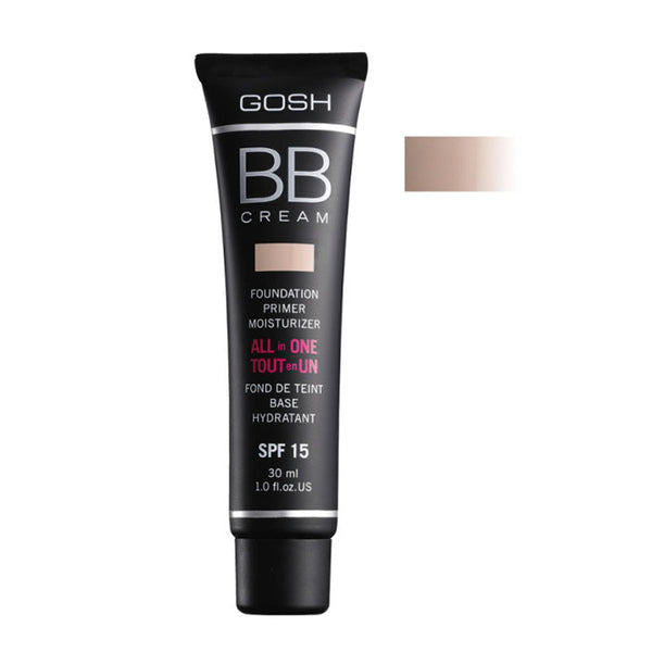 Gosh BB Cream Foundation Primer Moisturizer 02 Beige 30ml Jag Couture Beauty