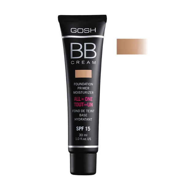 Gosh BB Cream Foundation Primer Moisturizer 03 Warm Beige 30ml Jag Couture Beauty