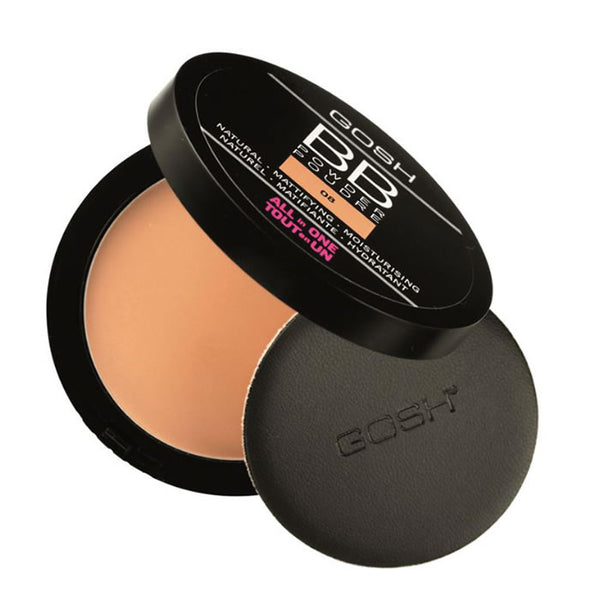 Gosh BB Powder All In One 08 Chestnut 6.5g - Jag Couture Beauty