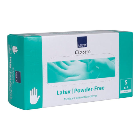 Abena Natural Latex Gloves S 100U - Jag Couture Beauty