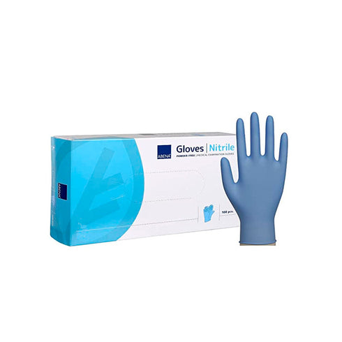 Abena Natural Latex Gloves M 100U - Jag Couture Beauty