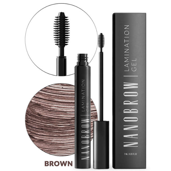 Nanobrow Lamination Gel Brown 7ml - Jag Couture Beauty