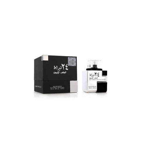 LATTAFA 24 CARAT WHITE GOLD EDP SPRAY 100ML - Jag Couture Beauty