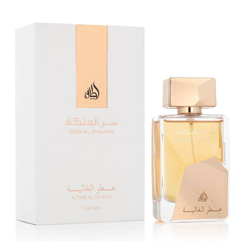 Lattafa Ser Al Malika Eau De Parfum Attar Al Ghalia 100ml Spray - Jag Couture Beauty