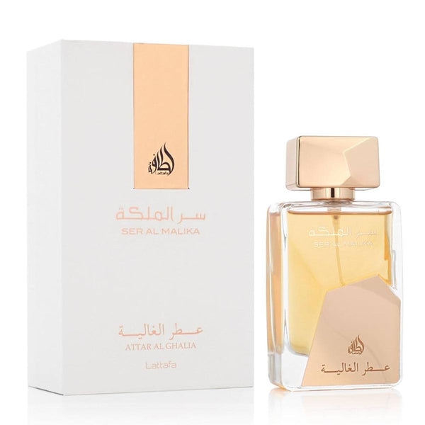 Lattafa Ser Al Malika Eau De Parfum Attar Al Ghalia 100ml Spray - Jag Couture Beauty