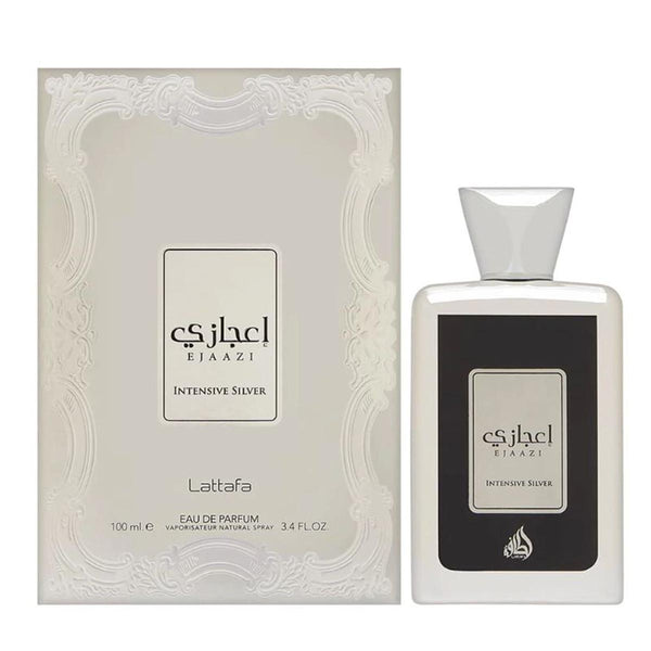 Lattafa Ejaazi Intensive Silver Eau De Parfum 100ml Spray - Jag Couture Beauty