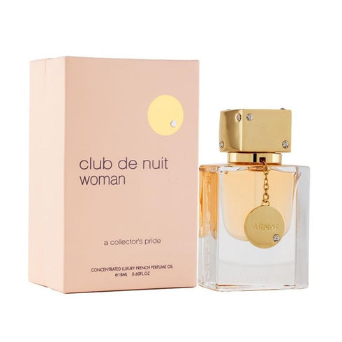 Armaf Club De Nuit Aceite Perfumado Concentrado für Damen, Collectors Pride, 18 ml