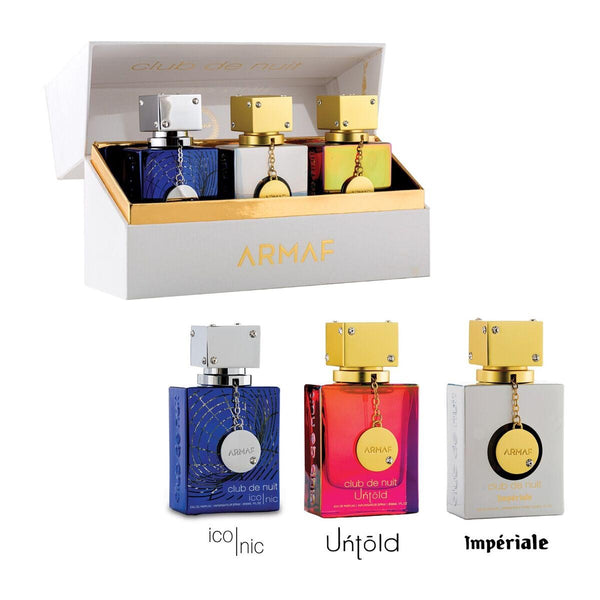 Armaf Club De Nuit Eau De Parfum Iconic 30 ml Spray Untold Eau De Parfum 3 Imperiale Eau De Parfum 3