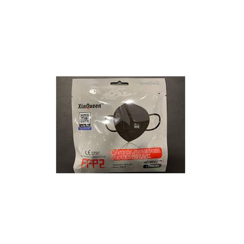 Xinqueen Black FFP2 Mask 1 Unit - Jag Couture Beauty