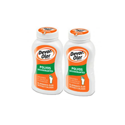 Devor Olor Dry Feet Deodorant Powder 2x100g - Jag Couture Beauty