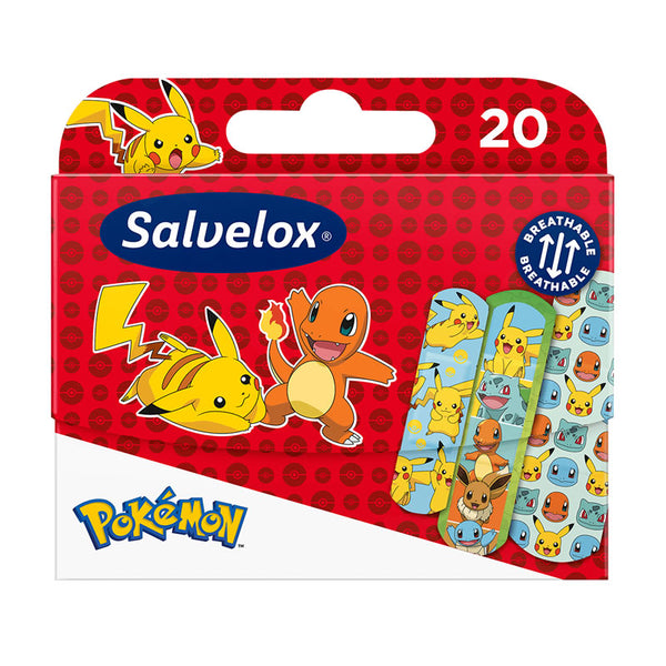Salvelox Pokémon Flexible Dressings 20 Units - Jag Couture Beauty