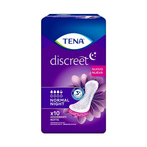 Tena Discreet Normal Night 10 Einheiten