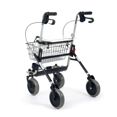 Invacare Folding Walker With Seat and Integrated Brakes - Jag Couture Beauty