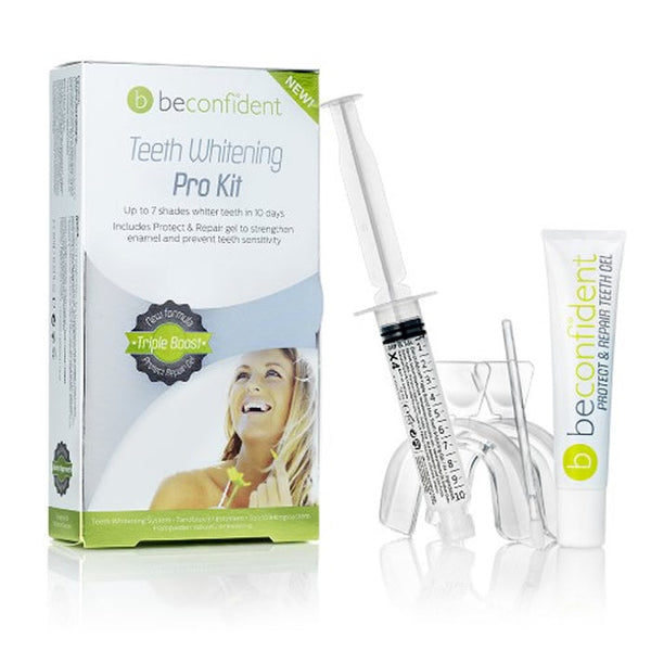 Beconfident Teeth Whitening Pro Kit Set 4 Pieces Jag Couture Beauty