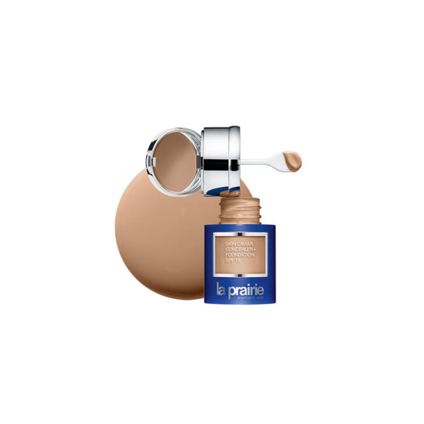 La Praire Skin Caviar Concealer Foundation Spf15 Honey Beige 30ml - Jag Couture Beauty