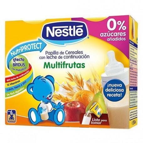 Nestle Nestlé Milk and Cereals Multifruit 2x 250ml - Jag Couture Beauty