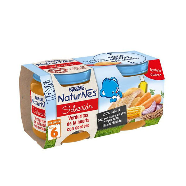 Nestle Naturnes Selección Potito Verduritas Con Cordero 2 Ud 200g - Jag Couture Beauty