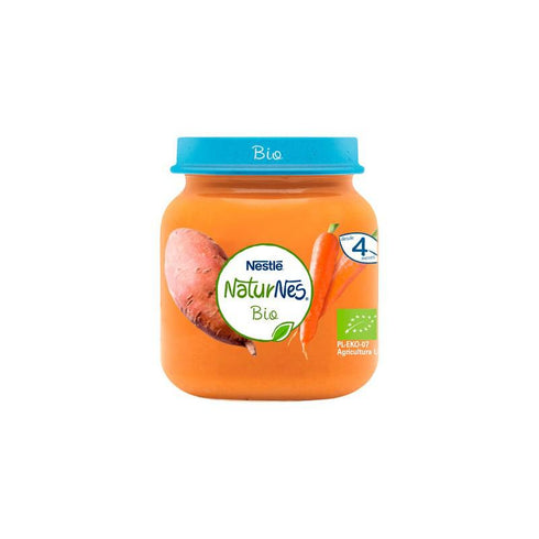 Nestle Nestlé Naturnes Tarrito Zanahoria y Boniato Bio 4m 125g - Jag Couture Beauty