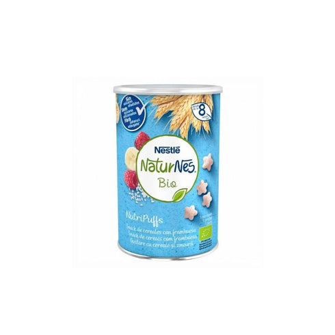 Nestle Nestlé Naturnes Bio Nutripuffs Snack Cereales Con Frambuesa 35g - Jag Couture Beauty