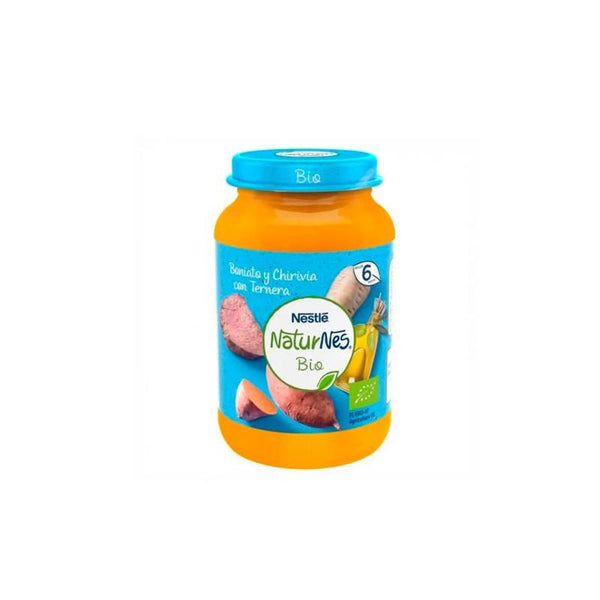 Nestle Nestlé Naturnes Bio Tarrito Boniato y Chirivía Con Ternera 6m 190g - Jag Couture Beauty