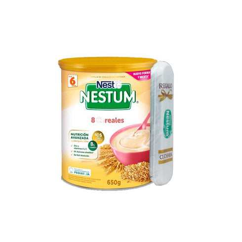 Nestle Nestum 8 Cereales 650g Regalo Cuchara - Jag Couture Beauty