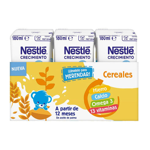 Nestlé Growth Milk 1+ Cereal 3x180ml Jag Couture Beauty