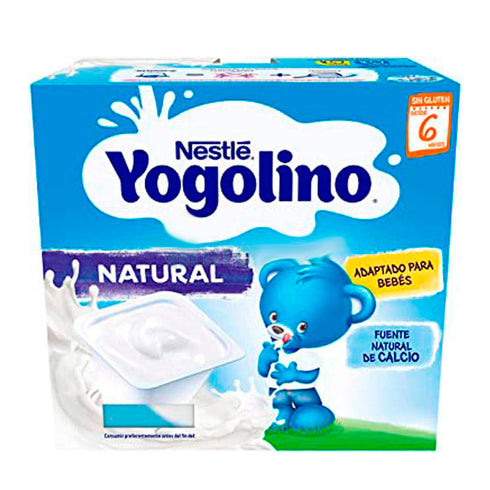 Nestlé Yogolino Natural Sugar Free 4x100g Jag Couture Beauty
