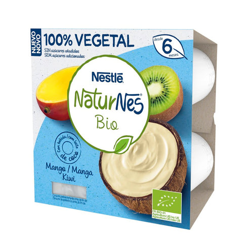 Naturnes Bio Vegan Apple Pineapple Portion 4x90g - Jag Couture Beauty