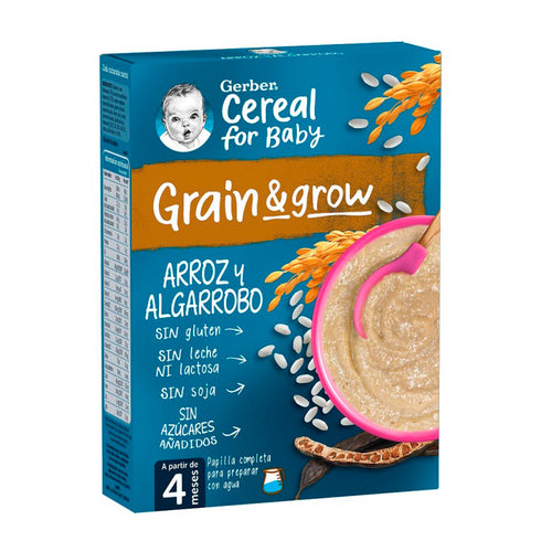Gerber Rice and Carob Porridge 250g - Jag Couture Beauty