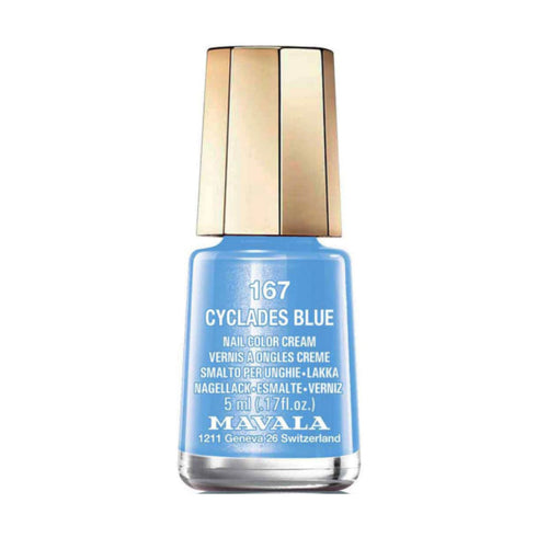 Mavala Nail Polish 167 Cyclades Blue 5ml Jag Couture Beauty