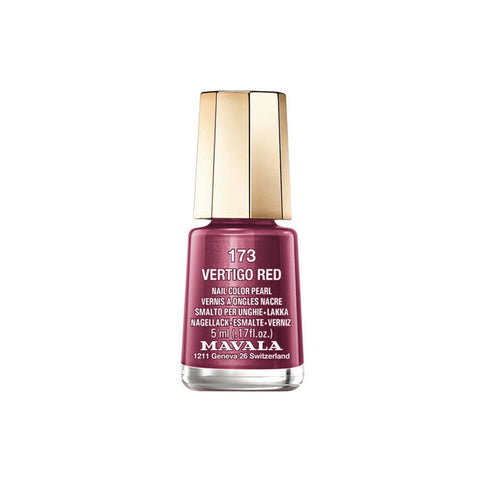 Mavala Nail Polish 173 Vertigo Red 5ml Jag Couture Beauty