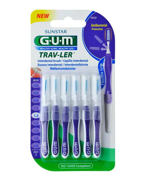 Sunstar Gum Proxabrush Extra Fine Cylindrical 1512 Jag Couture Beauty