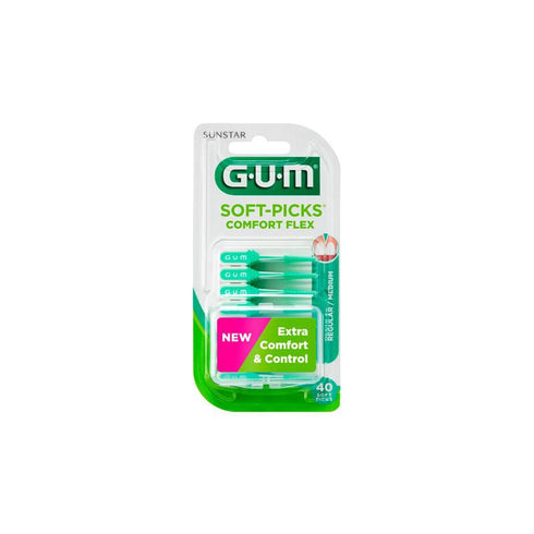 Gum Soft Picks Comfort Flex Flex Sticks Box Of 40 - Jag Couture Beauty