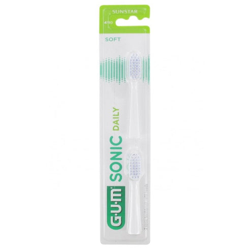 Gum Sonic Daily Refills White Brush 2U Jag Couture Beauty