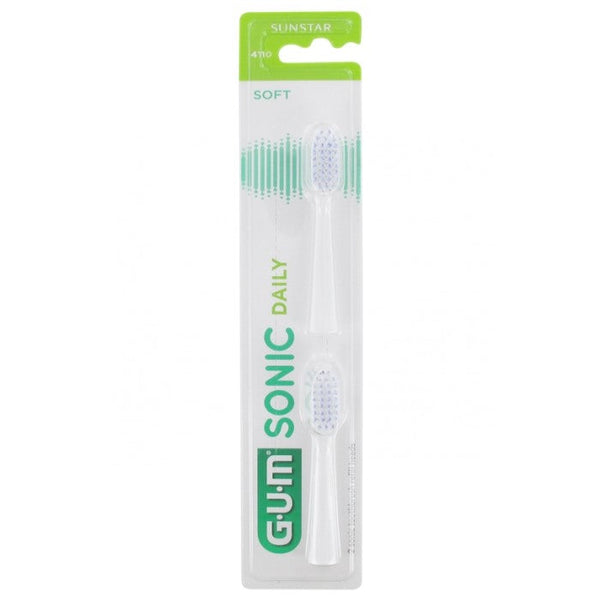 Gum Sonic Daily Refills White Brush 2U Jag Couture Beauty