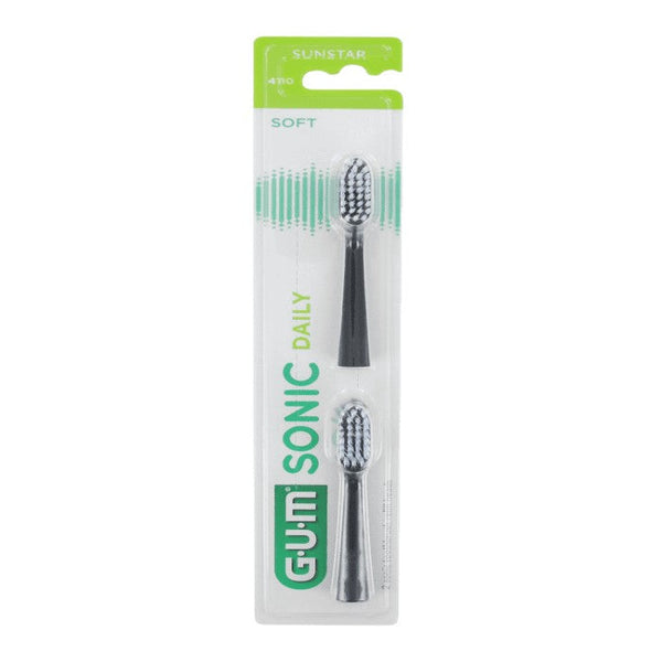 Gum Sonic Daily Refills Schwarze Bürste 2U